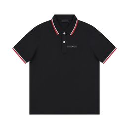 T-shirts Plus pour hommes Polos Col rond brodé et imprimé style polaire vêtements d'été avec des polos en pur coton de rue tn 23s WR