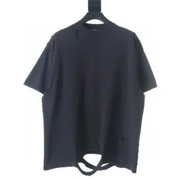 Plus-T-shirts voor heren Polo's Geborduurde en bedrukte zomerkleding met ronde hals en puur straatkatoen g12r2