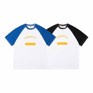 T-shirts Plus pour hommes Polos Col rond brodé et imprimé vêtements d'été de style polaire avec street pur coton aTFY96