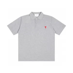 Plus-T-shirts voor heren Polo's Ronde hals, geborduurd en bedrukt zomerkleding in polaire stijl met puur straatkatoen 11ed2