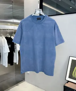 T-shirts pour hommes Polos Col rond brodé et imprimé style polaire vêtements d'été avec street pur coton 2433t meilleure qualité