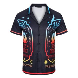 Men's Plus Tees Polos Ropa de verano de estilo polar bordada y estampada con cuello redondo y algodón puro street qrfx1