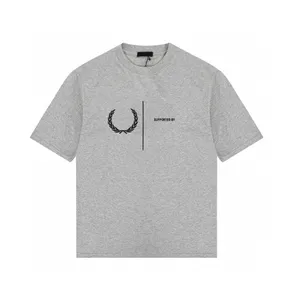 T-shirts Plus pour hommes Polos Col rond brodé et imprimé style polaire vêtements d'été avec street pur coton 23eg