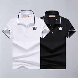 Heren plus tees polos ronde nek borduurwerk polaire stijl zomerslijtage met straat katoen m set shorts t-shirt set borduurwerk borduurwerk tn puff bog nh