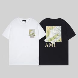T-shirts pour hommes Polos T-shirt rond col brodé et imprimé polo d'été de style polaire avec rue pur coton de3 designer t-shirt S-XXXL