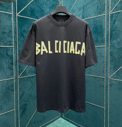 Hombres Plus Tees Polos Camiseta redonda cuello de talla grande bordado e impreso ropa de verano de estilo polar con ropa deportiva de gran tamaño de algodón puro de calle Y84k55