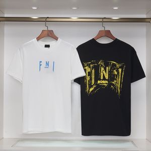 T-shirts pour hommes Polos T-shirt rond, plus le cou de taille brodé et imprimé style polaire vêtements d'été avec street pur coton277