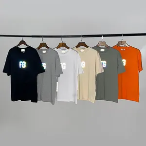 T-shirts Plus pour hommes Polos T-shirt rond grande taille cou brodé et imprimé style polaire vêtements d'été avec street pur coton wwf