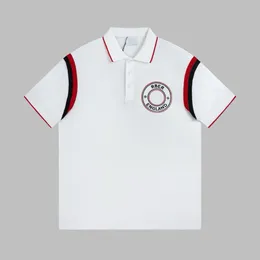 Hombres Plus Tees Polos Camisa en blanco bordado de alta calidad Camisas Poliéster Hombres Cantidad Cuello alto x446