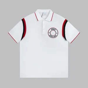 Heren Plus Tees Polo's Shirt Blank Geborduurd Hoge kwaliteit Camisas Polyester Heren Hoeveelheid Coltrui x446