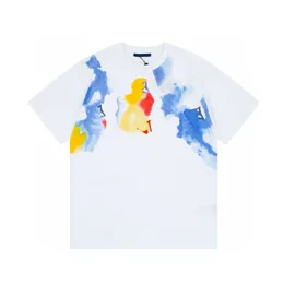Camisetas Plus para hombre, Polos, camisetas con cuello redondo, estilo polar bordado y estampado, ropa de verano con algodón puro callejero 133t2
