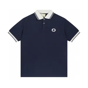 Heren Plus T-shirts Polo's T-shirts Ronde hals geborduurd en bedrukt zomerkleding in polarstijl met puur straatkatoen fy738