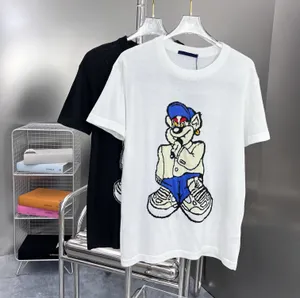 T-shirts Plus pour hommes T-shirts Polos Col rond Vêtements d'été de style polaire brodés et imprimés avec taille en pur coton de rue: S-3XL 56675