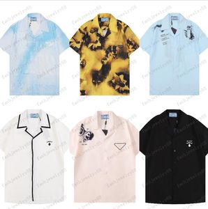 T-shirts pour hommes Polos T-shirts Col rond brodé et imprimé style polaire vêtements d'été avec rue pur coton hu7