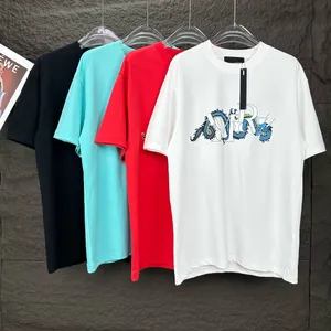 Men's Plus Tees polos Coton blanc Printing Men Men des femmes Sweat-shirt Casual Quantity Trend XS-2XL 034FF