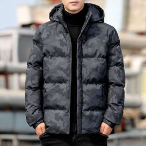 Version coréenne épaissie en peluche pour hommes, chaleur tendance, veste en coton décontractée, vêtements d'hiver pour hommes