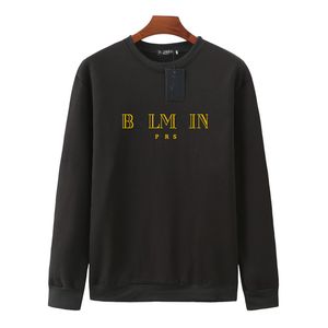 Polo pour hommes Marque Printemps et Automne T-shirt à manches longues Tricots Couleur pure Col rond Sweat-shirt Hommes Femmes Pulls Lâche Pull Manteau Vêtements