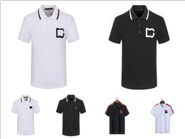 Polo pour hommes Polo de créateur pour la mode masculine Focus Lettre de broderie imprimée Vêtements Vêtements T-shirt T-shirt d'affaires pour hommes noir et blanc M-3XLtop