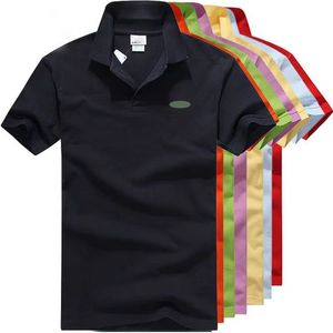 Polo shirt voor heren Summer Design T-shirt plus-size S-6XL High Street Borduurwerk Pony Crocodile Print Brand Heren Fashion Polo