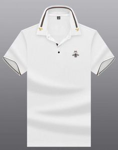 T-shirt de polo masculin à manches courtes brodées concepteur de logo Polo Business Tee