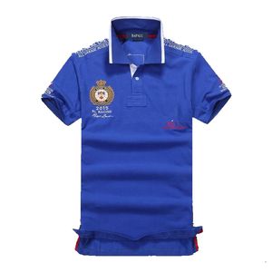 Polos pour hommes T-shirts 100% coton Coupe personnalisée Chemise de course à manches courtes Chemises d'équipe Toutes les tailles 4XL 5XL