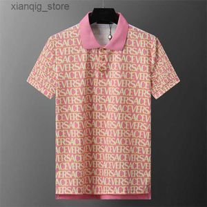 Polos masculins # 1 pour hommes Polo Designer Man Fashion Horse T-shirts Casual Men Summer Polos Shirt Embroderie High Street Top Top Tee Tee Asian Taille M-XXXL 0035 L49