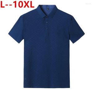 Heren Polos 10xl 8xl 6xl 5xl 4xl Mens Polo Shirt Brands Kleding Kort Mouw Summer Man Katoen Poloshirt Men Plus size shirts