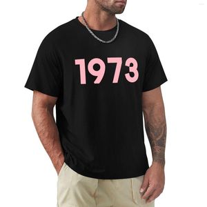Polos pour hommes 1973 T-Shirt Short Man Clothes Mens Graphic T-shirts Funny