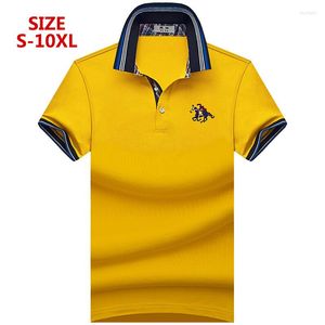 Polos pour hommes 2022 Polos pour hommes classiques à manches longues Automne Chemise pour hommes Marques Camisa Masculina Plus Taille 6XL 7XL 8XL 9XL 10XL