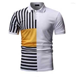 Heren Polos 2023 Brand Polo Shirt Summer Cotton Man's Backstrap Wrinkle-Proof Sweat Necklace Top sportkleding 3xl