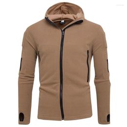 Heren polos 2023 hoodies heren herfst merk mannelijke vaste lange mouw hap met 4 kleuren sweatshirt heren