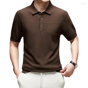 Polos masculins 2024 Polo d'été tricoté