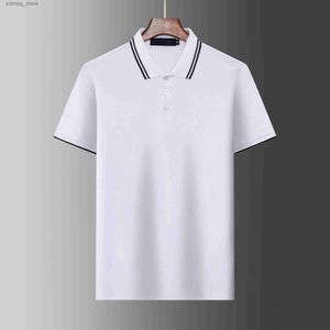 Heren Polos 2024SS Designer Polo Shirts Men Luxe Polos Casual Mens T -shirt Snake bijen Letter Afdrukken Borduurwerk Mode High Street Man Tee L49