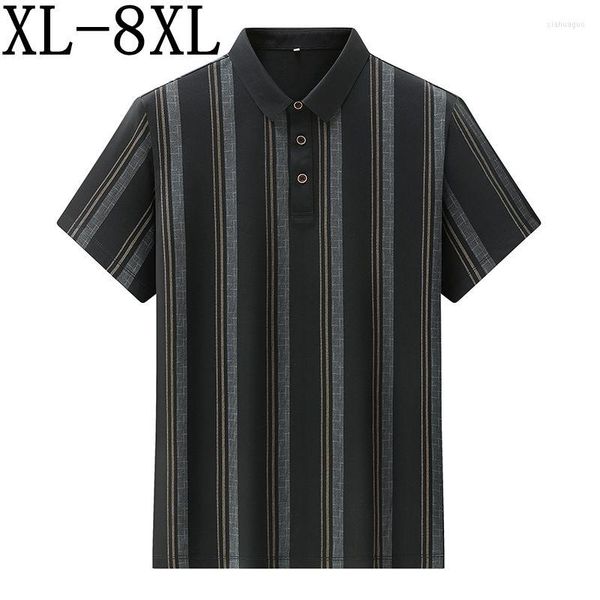 Men's Polos 8xl 7xl 6xl 2023 Summer Luxury England Style Polo Polo Polo Top Quality Quirt à manches courtes CHIRT