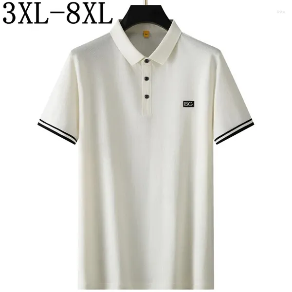 Polos masculins 8xl 7xl 6xl 2024 Coton haut de gamme Coton Horse pour hommes Men Casual Mens Polo