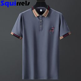 Herren Polos 95 % Baumwolle Sommer Herren Kurzarm T-Shirt mit Kragen Slim Fit POLO Shirt Herren T-Shirt Top Kleidung Freizeitkleidung Kleidung 230711