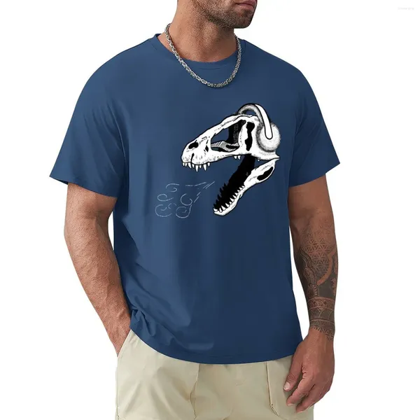 Polos pour hommes Acrocanthosaurus: T-shirt glacial Sweat drôles Tops mignons pour un garçon Pack de T-shirts graphiques pour hommes