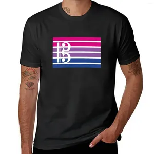 POLOS MENOS ALTO Clef Bi Flag Camiseta en blanco Camisas de secado rápido Camas gráficas Blusa T