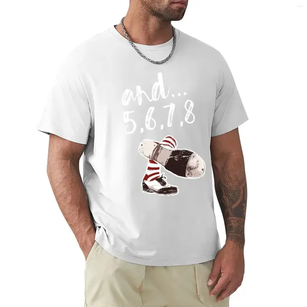 Polos para hombres y ... 5 6 7 8 Diseño de baile con zapatos de tap, ¡el divertido regalo para cualquier bailarín!Art #tapdanceart Fam Camiseta