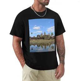 Polos pour hommes Angkor Wat Cambodge T-shirt T-shirts Homme T-shirts drôles Vêtements mignons Chemise à imprimé animal pour garçons Hommes Graphique Hip Hop
