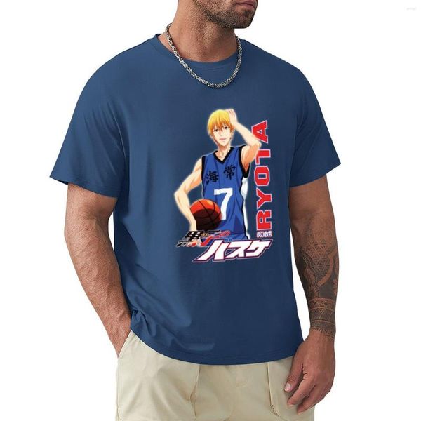 Polos pour hommes Anime Kise Ryota T-shirt de joueur de basket-ball T-shirts vierges Sweat-shirt uni grand et haut pour hommes