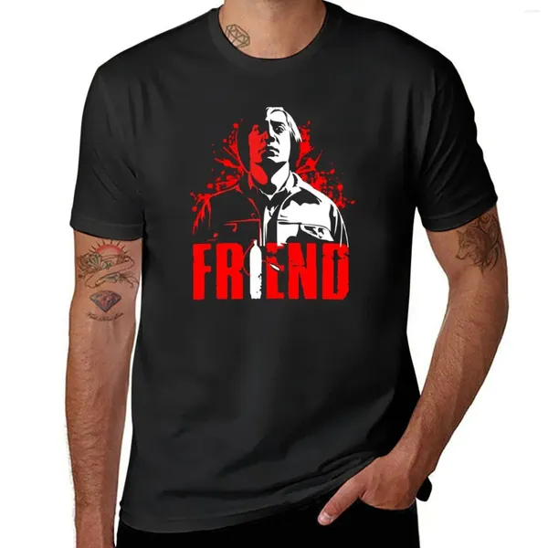 Polos para hombre, camiseta Vintage de Anton Chigurh Friend No Country For Old, camisetas cortas y bonitas, camisetas para hombre