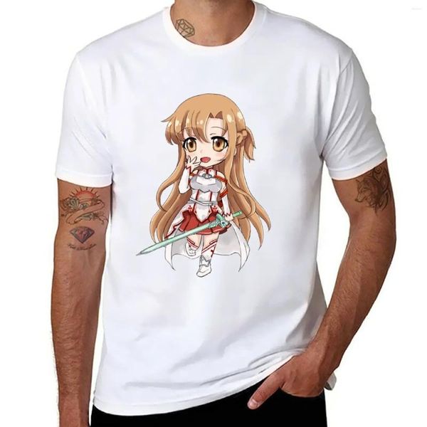 Polos masculins Asuna!- Sword Art Online T-shirt Vêtements esthétiques Men de séchage rapide