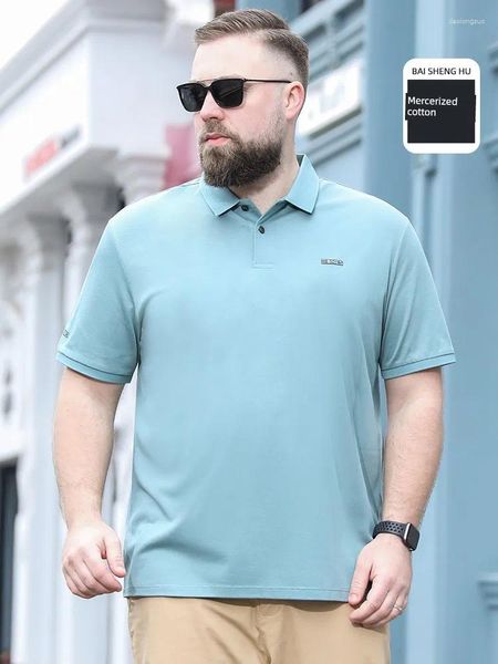 Polos Baisheng Polo Business Leisure Big Belly Sleeve Big Belly