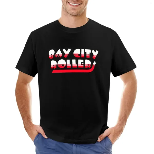 Polos pour hommes Bay City Rollers T-Shirt grandes tailles vêtements hippie pour un garçon t-shirts drôles pour hommes