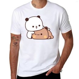 Polos pour hommes ours et Panda Bubu Dudu ballon T-Shirt poids lourd t-shirts chemise homme hommes vêtements