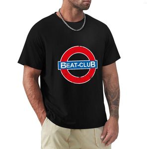 Polos masculinos beat club camiseta peso pesado camisetas fãs de esportes camisetas de verão personalizado cabido para homem