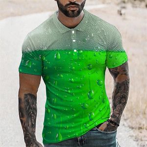 Polos para Hombre, Polo con gráficos con impresión 3D de cerveza, moda deportiva para Hombre, ropa de calle Harajuku, Tops informales, camisetas Unisex para Fitness, Ropa para Hombre