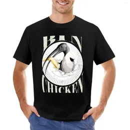 T-shirt de poulet de poulet en polos masculin