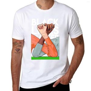 Polos pour hommes Black Lives Matter T-shirt Anime Vêtements Hippie Graphics T-shirt Edition Mens Graphic T-shirts Pack
